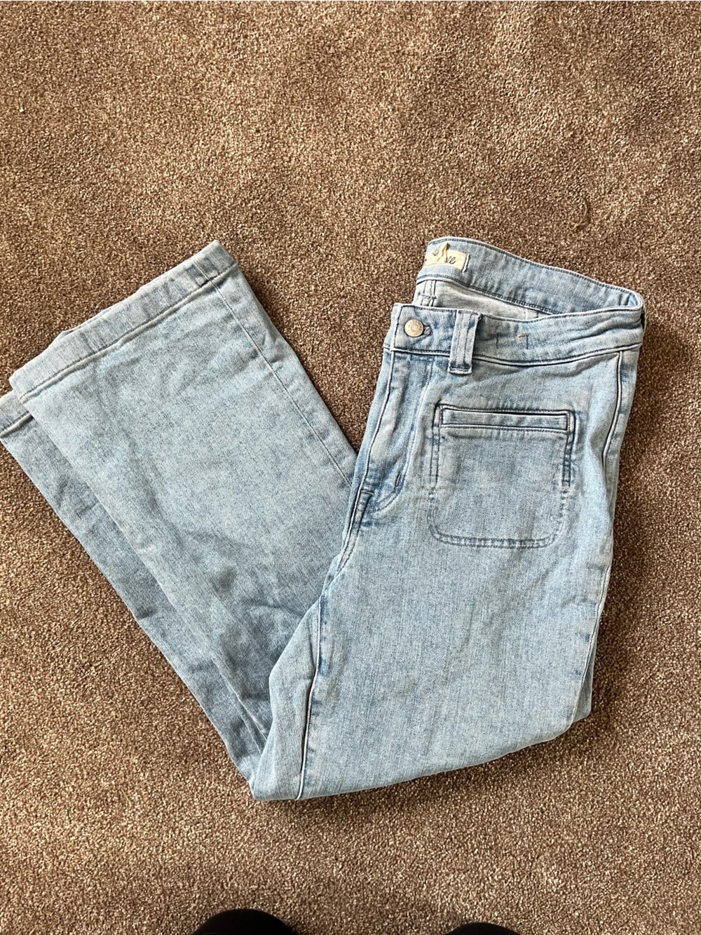Madewell Curvy Kick Out Jeans